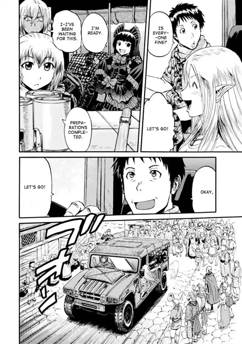 Gate – Jietai Kare no Chi nite, Kaku Tatakeri Chapter 39