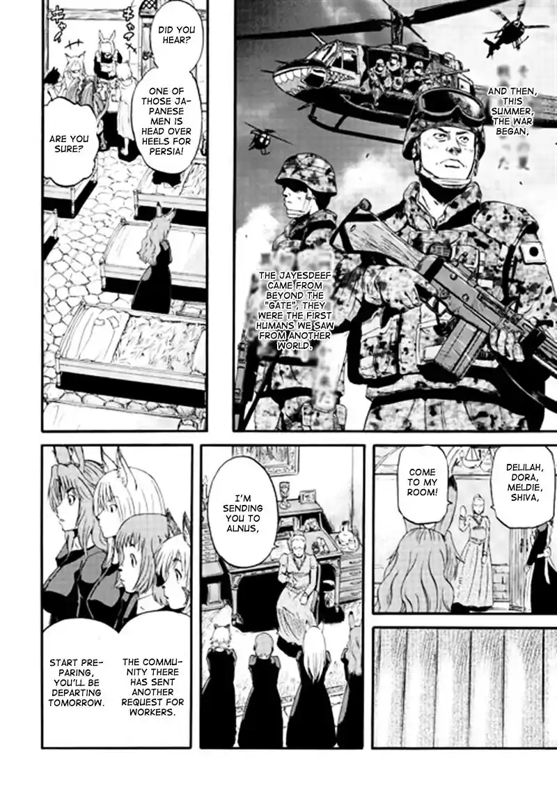 Gate – Jietai Kare no Chi nite, Kaku Tatakeri Chapter 40