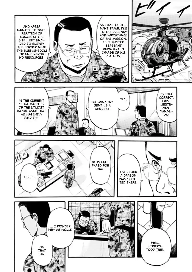 Gate – Jietai Kare no Chi nite, Kaku Tatakeri Chapter 40