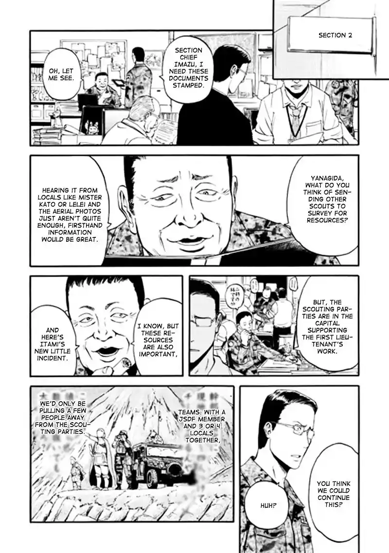 Gate – Jietai Kare no Chi nite, Kaku Tatakeri Chapter 40