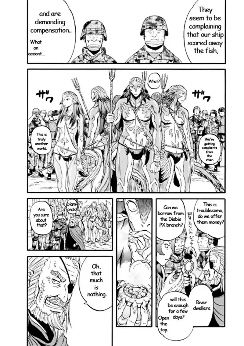 Gate – Jietai Kare no Chi nite, Kaku Tatakeri Chapter 42