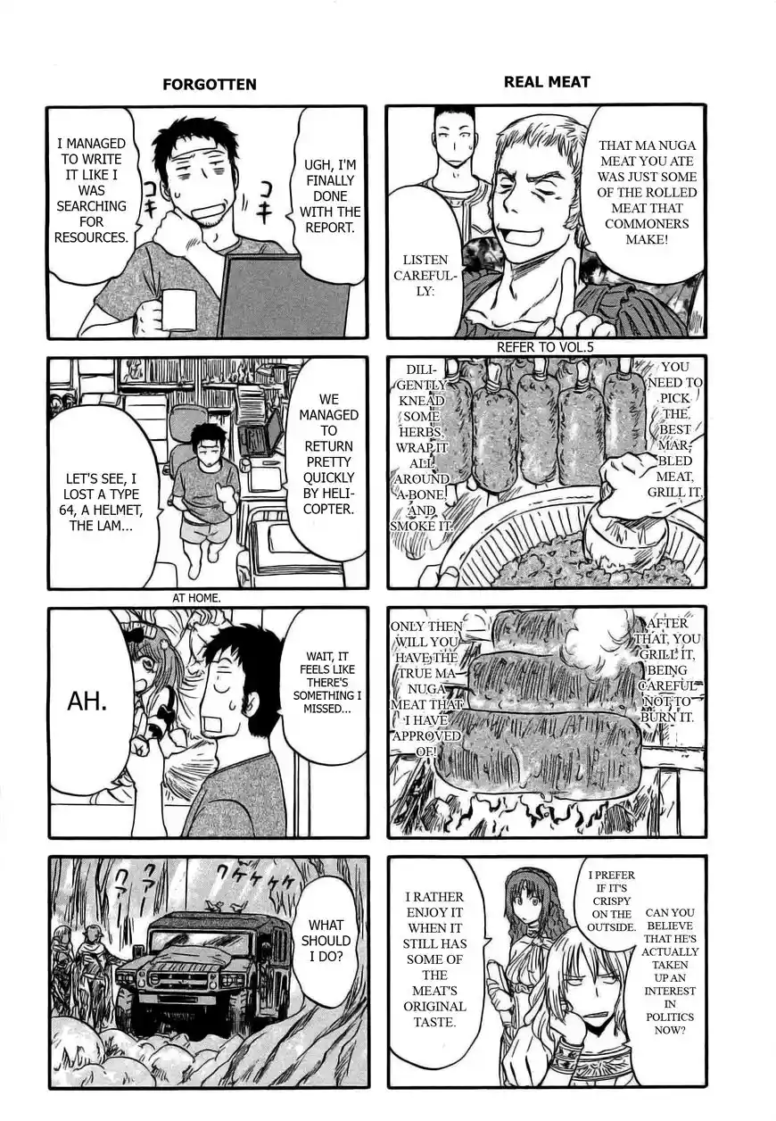 Gate – Jietai Kare no Chi nite, Kaku Tatakeri Chapter 45.5