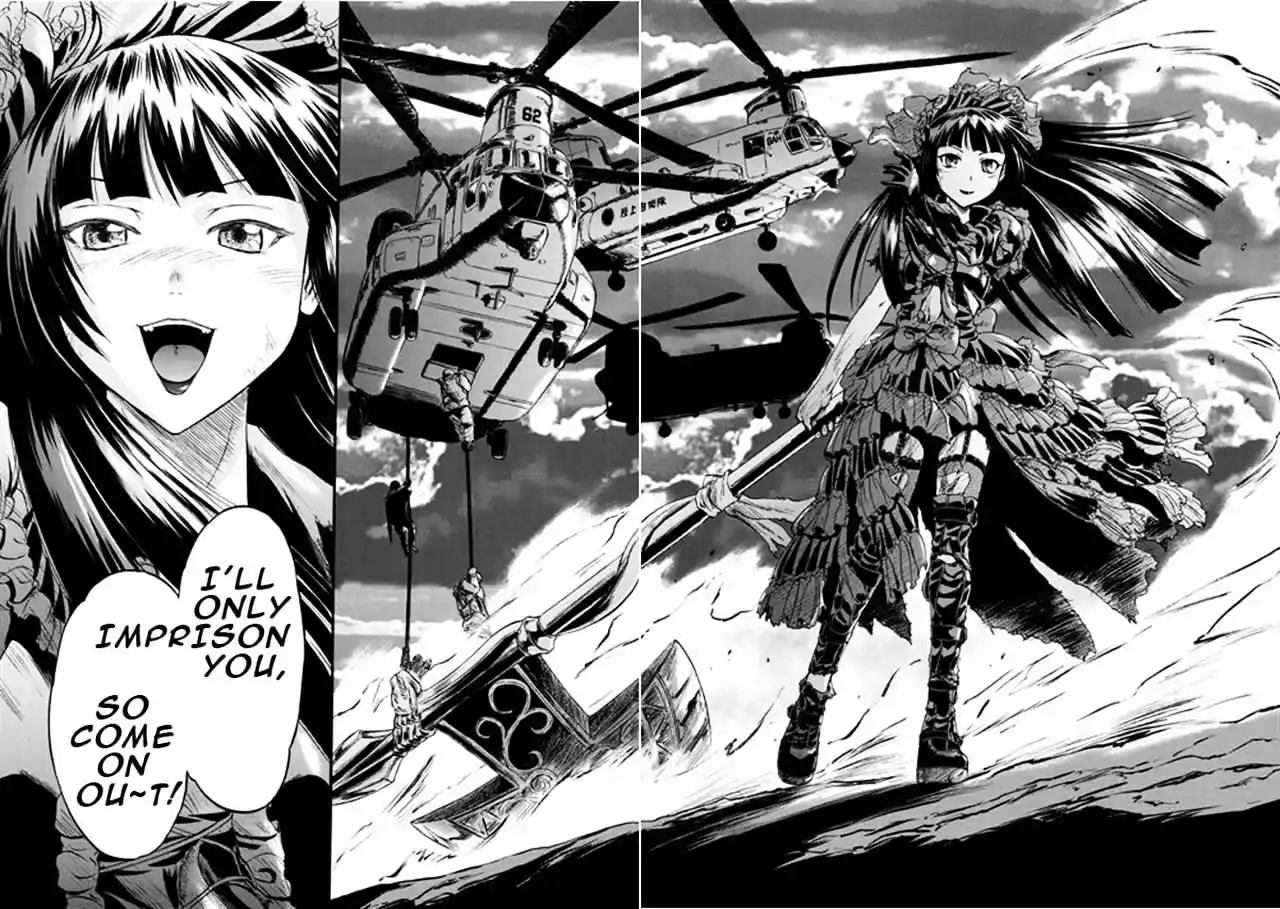 Gate – Jietai Kare no Chi nite, Kaku Tatakeri Chapter 46