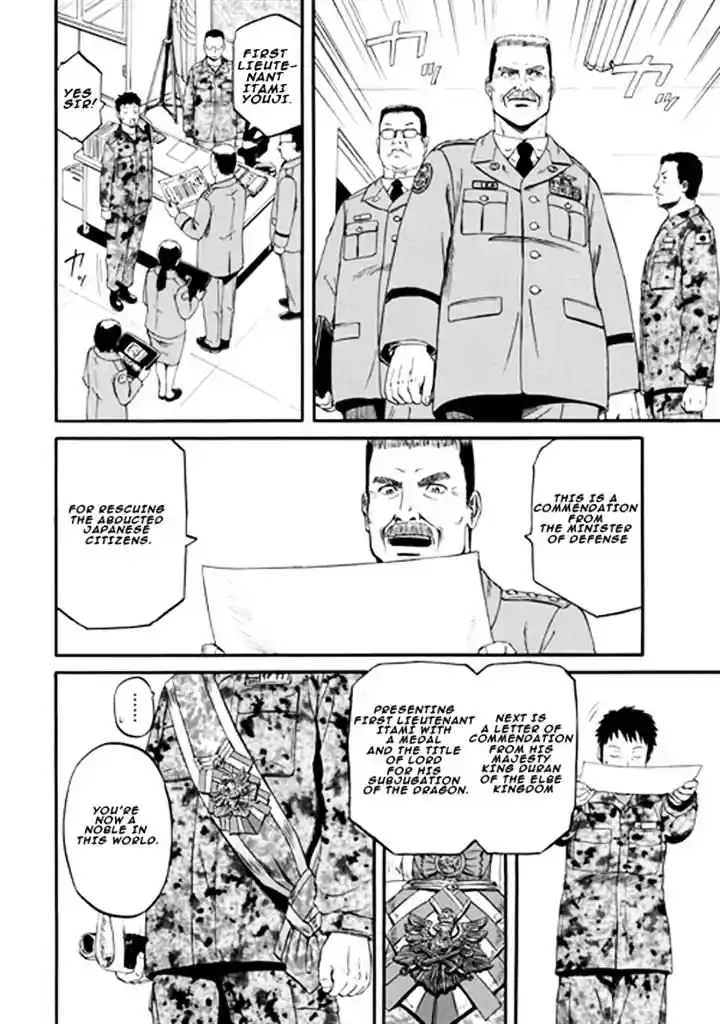 Gate – Jietai Kare no Chi nite, Kaku Tatakeri Chapter 46