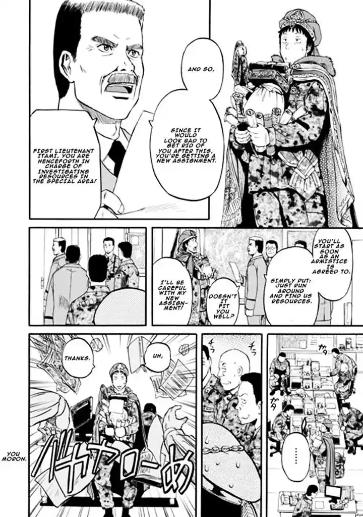 Gate – Jietai Kare no Chi nite, Kaku Tatakeri Chapter 46