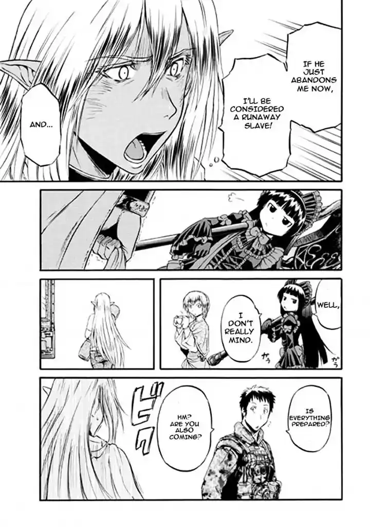 Gate – Jietai Kare no Chi nite, Kaku Tatakeri Chapter 49