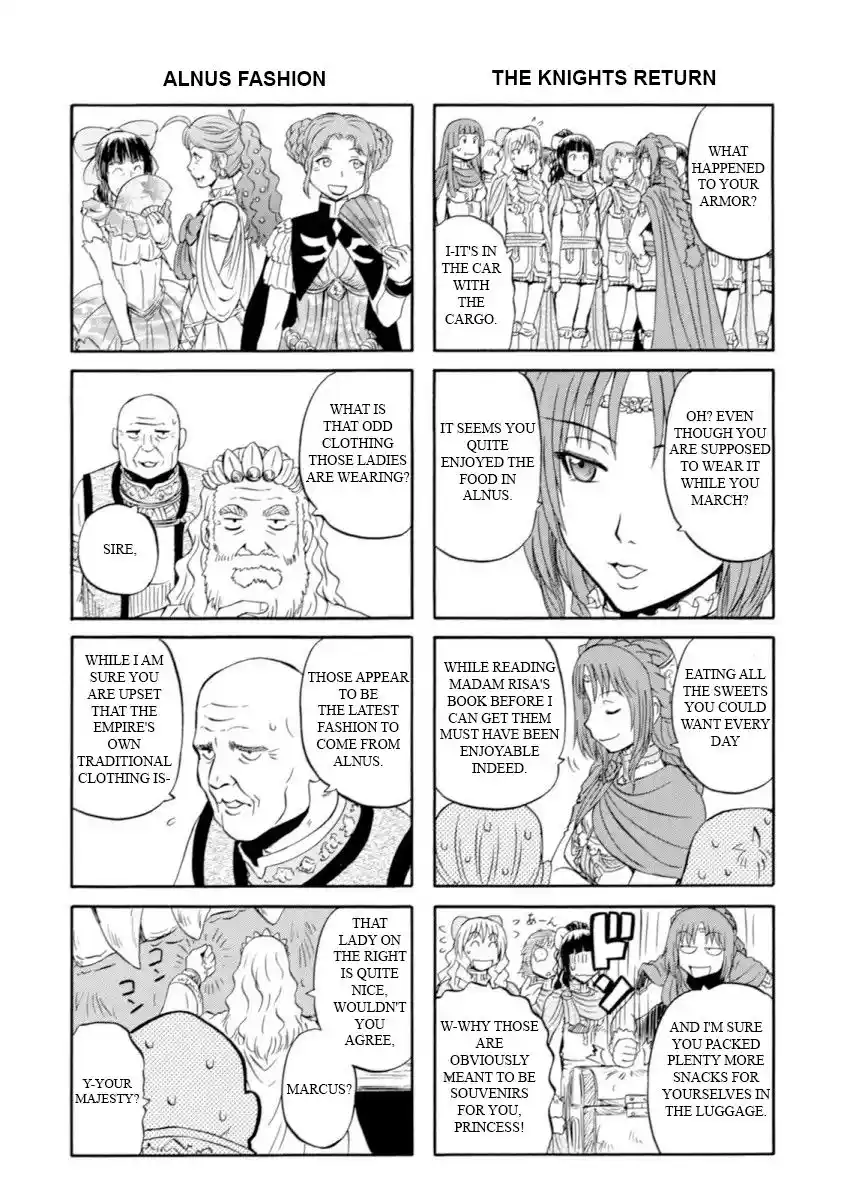 Gate – Jietai Kare no Chi nite, Kaku Tatakeri Chapter 49.5