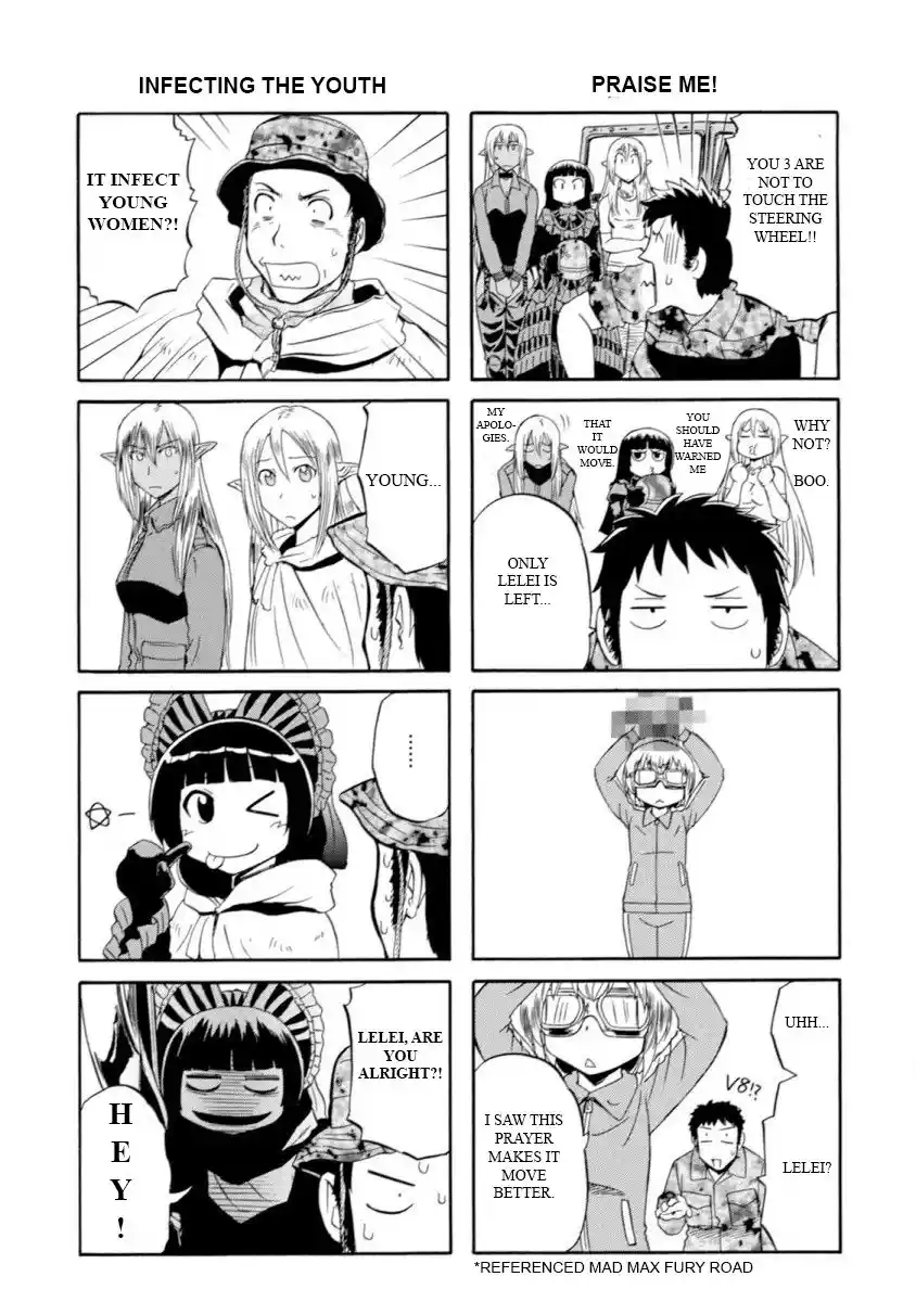 Gate – Jietai Kare no Chi nite, Kaku Tatakeri Chapter 49.5