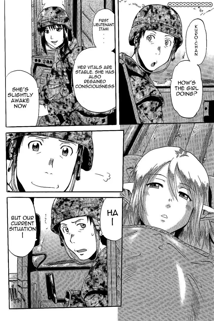 Gate – Jietai Kare no Chi nite, Kaku Tatakeri Chapter 5