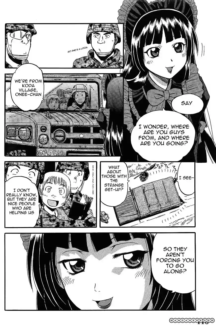 Gate – Jietai Kare no Chi nite, Kaku Tatakeri Chapter 5