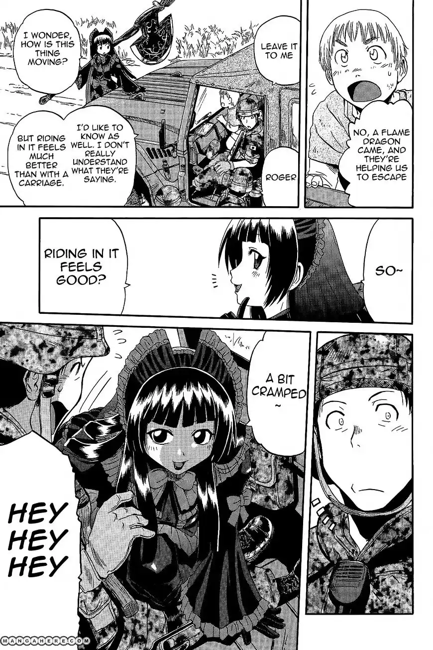 Gate – Jietai Kare no Chi nite, Kaku Tatakeri Chapter 5