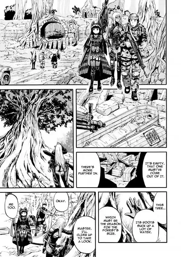 Gate – Jietai Kare no Chi nite, Kaku Tatakeri Chapter 50