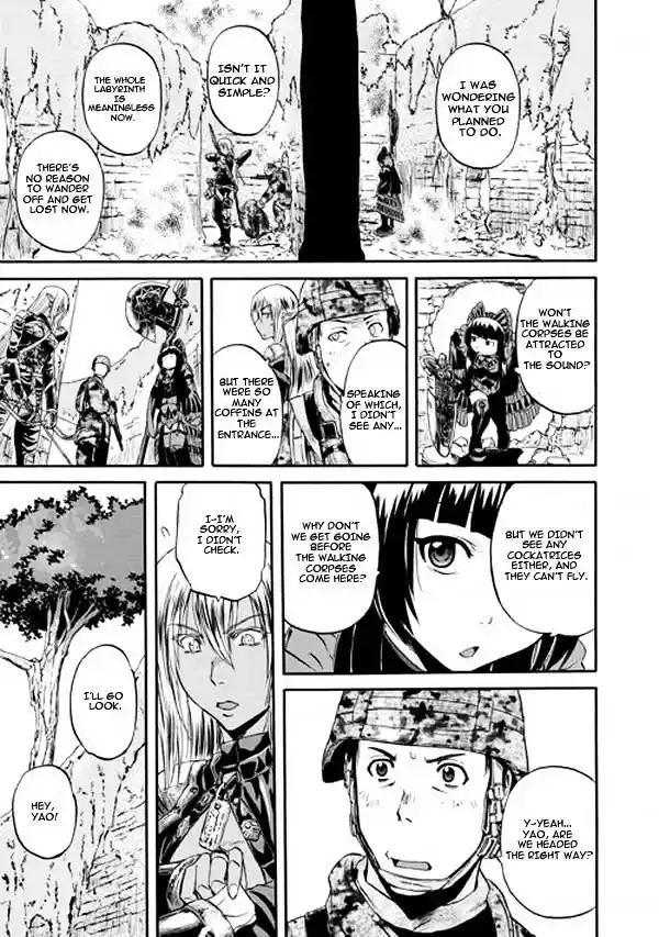 Gate – Jietai Kare no Chi nite, Kaku Tatakeri Chapter 50