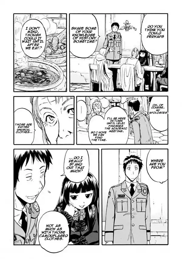 Gate – Jietai Kare no Chi nite, Kaku Tatakeri Chapter 54