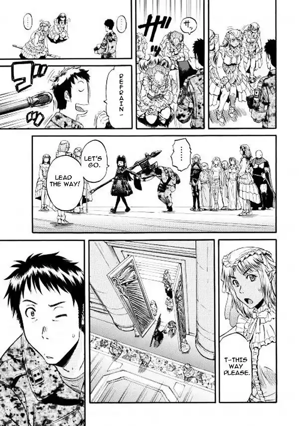 Gate – Jietai Kare no Chi nite, Kaku Tatakeri Chapter 57