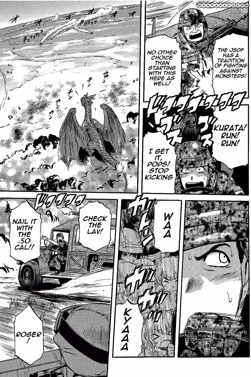 Gate – Jietai Kare no Chi nite, Kaku Tatakeri Chapter 6