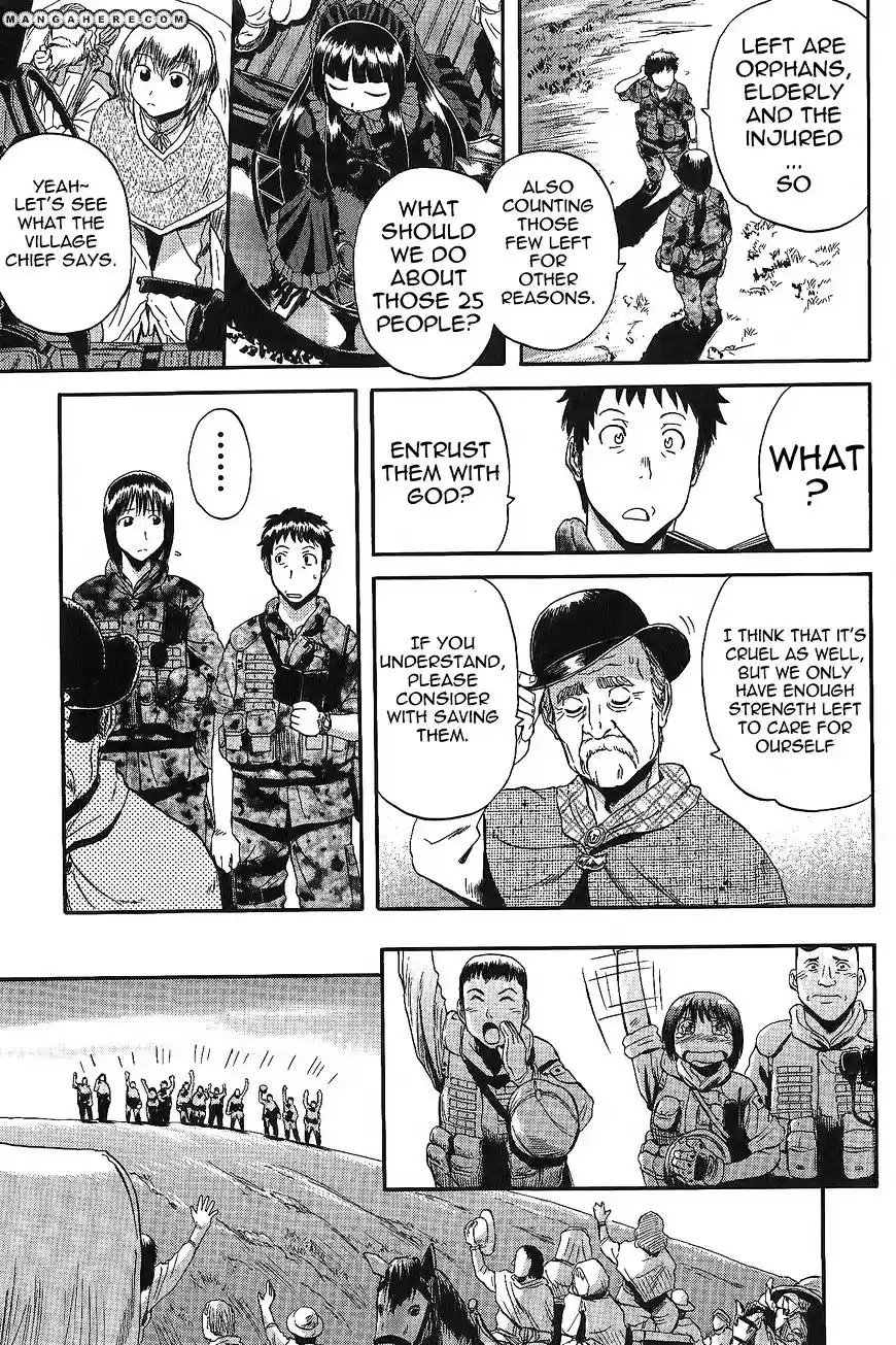 Gate – Jietai Kare no Chi nite, Kaku Tatakeri Chapter 6