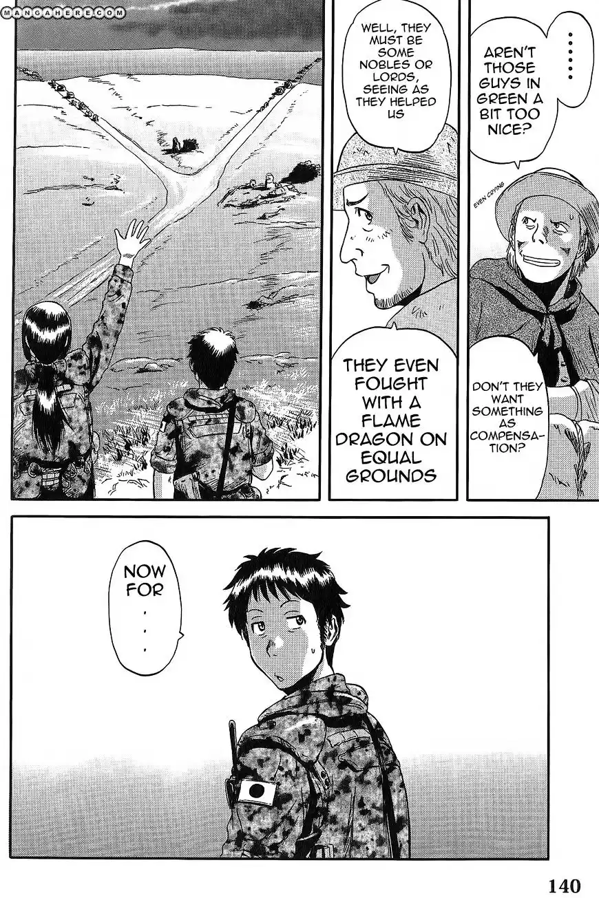 Gate – Jietai Kare no Chi nite, Kaku Tatakeri Chapter 6