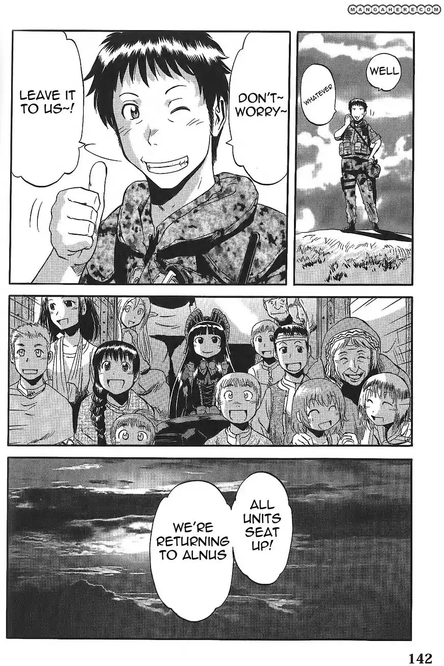 Gate – Jietai Kare no Chi nite, Kaku Tatakeri Chapter 6