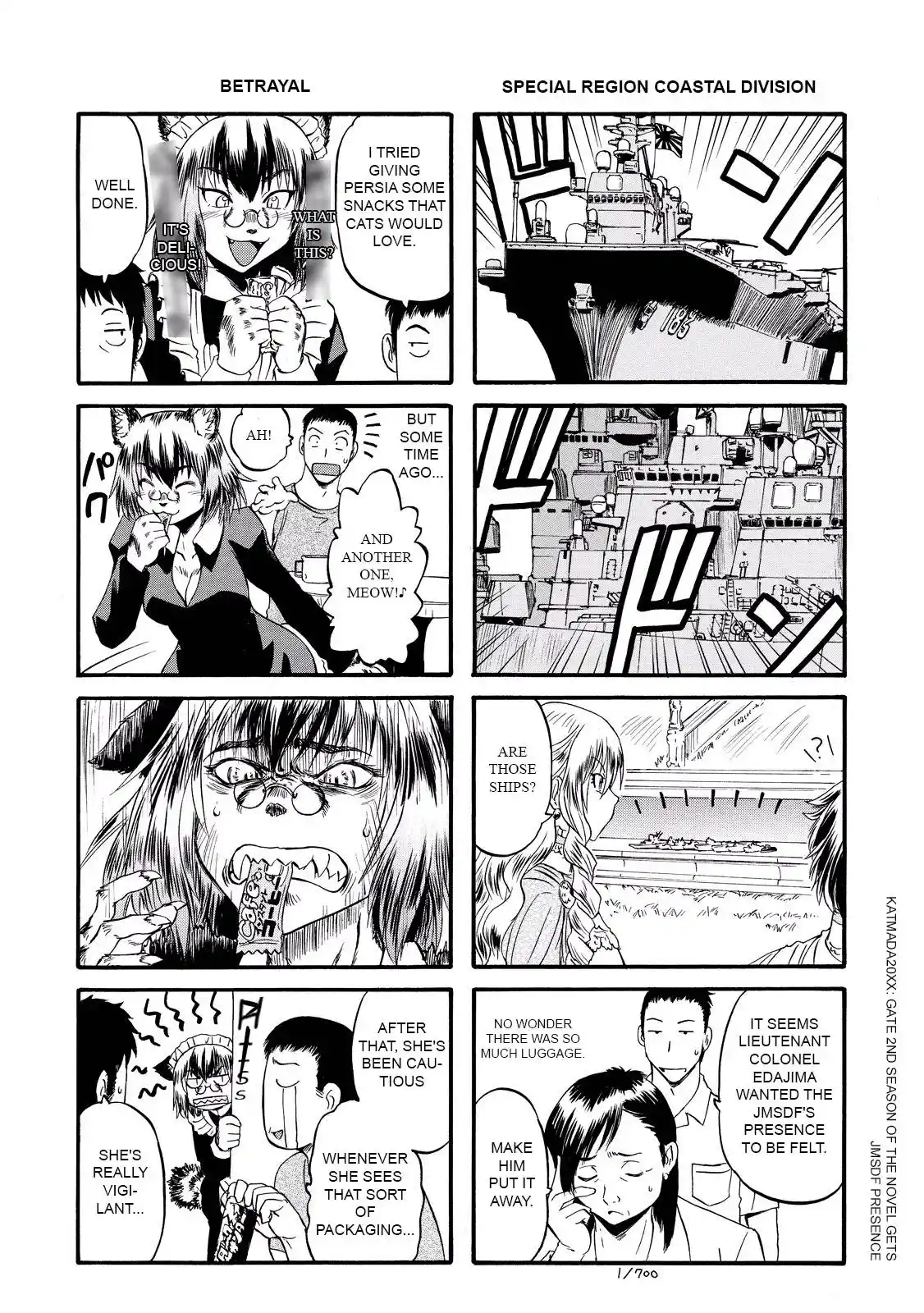 Gate – Jietai Kare no Chi nite, Kaku Tatakeri Chapter 62.55