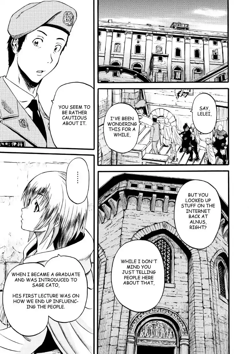 Gate – Jietai Kare no Chi nite, Kaku Tatakeri Chapter 67