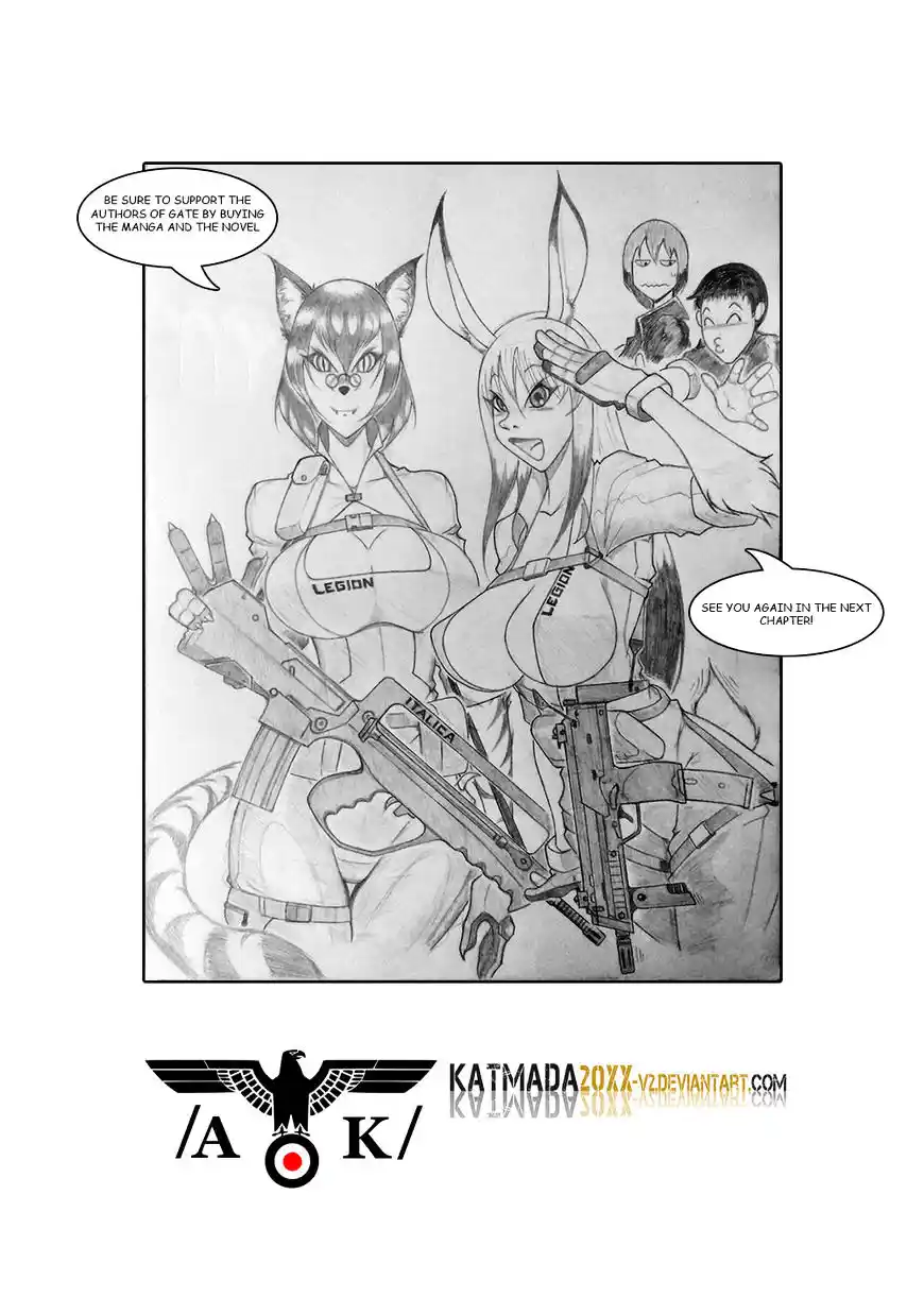 Gate – Jietai Kare no Chi nite, Kaku Tatakeri Chapter 67