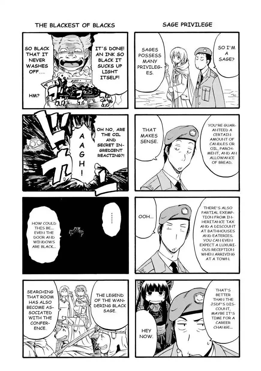 Gate – Jietai Kare no Chi nite, Kaku Tatakeri Chapter 67.5