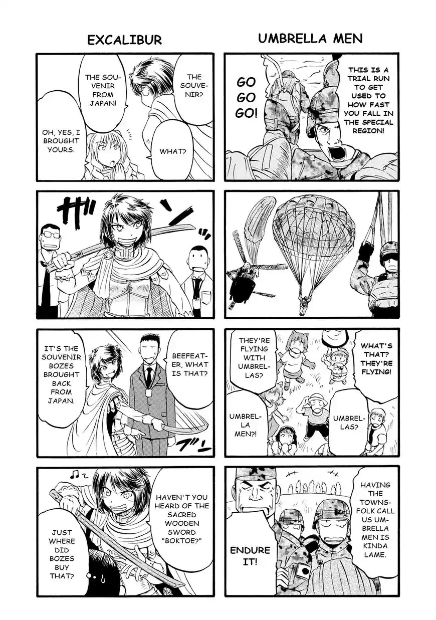 Gate – Jietai Kare no Chi nite, Kaku Tatakeri Chapter 67.5