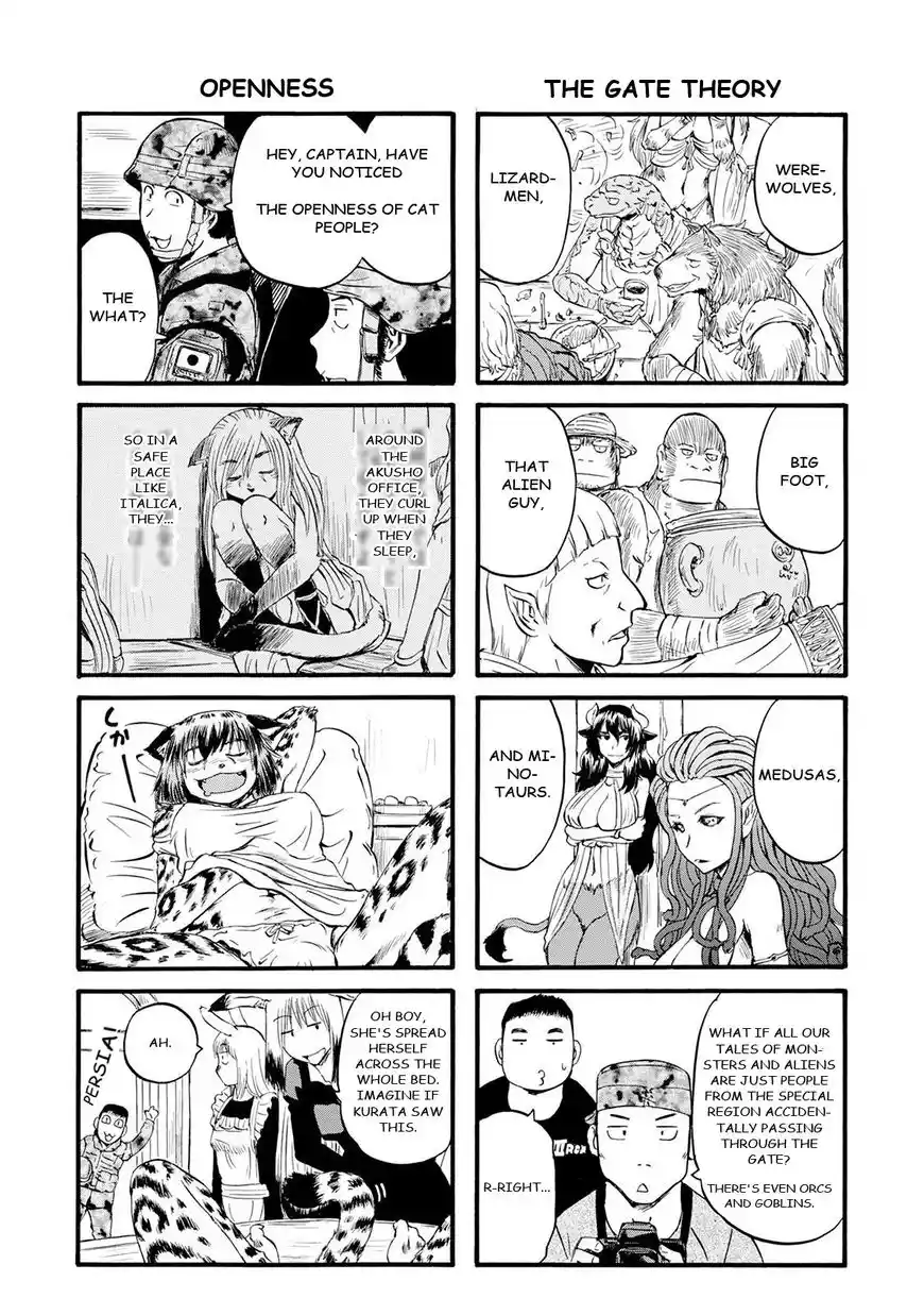 Gate – Jietai Kare no Chi nite, Kaku Tatakeri Chapter 67.5