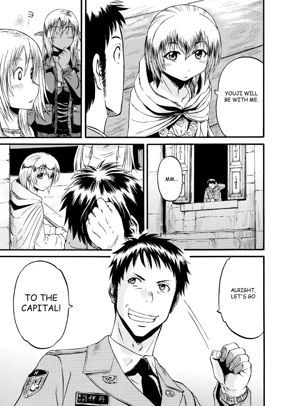 Gate – Jietai Kare no Chi nite, Kaku Tatakeri Chapter 69