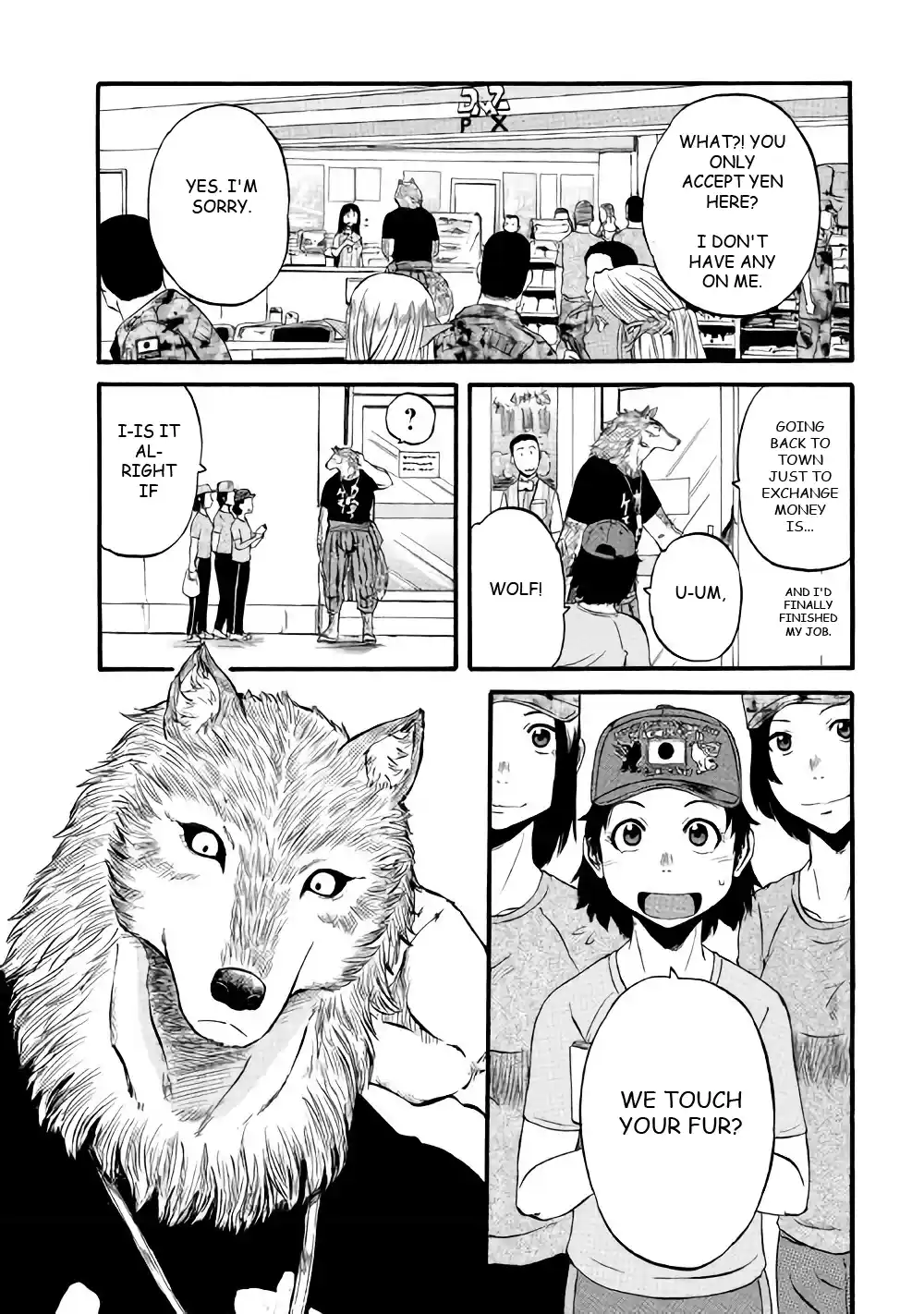 Gate – Jietai Kare no Chi nite, Kaku Tatakeri Chapter 69.5