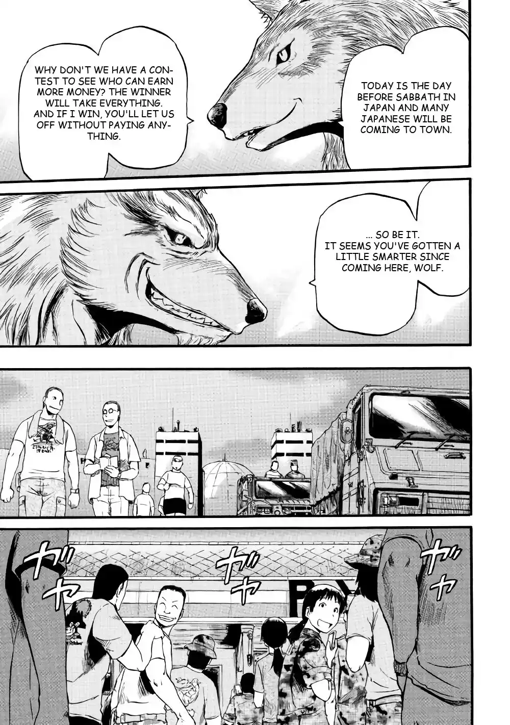 Gate – Jietai Kare no Chi nite, Kaku Tatakeri Chapter 69.5