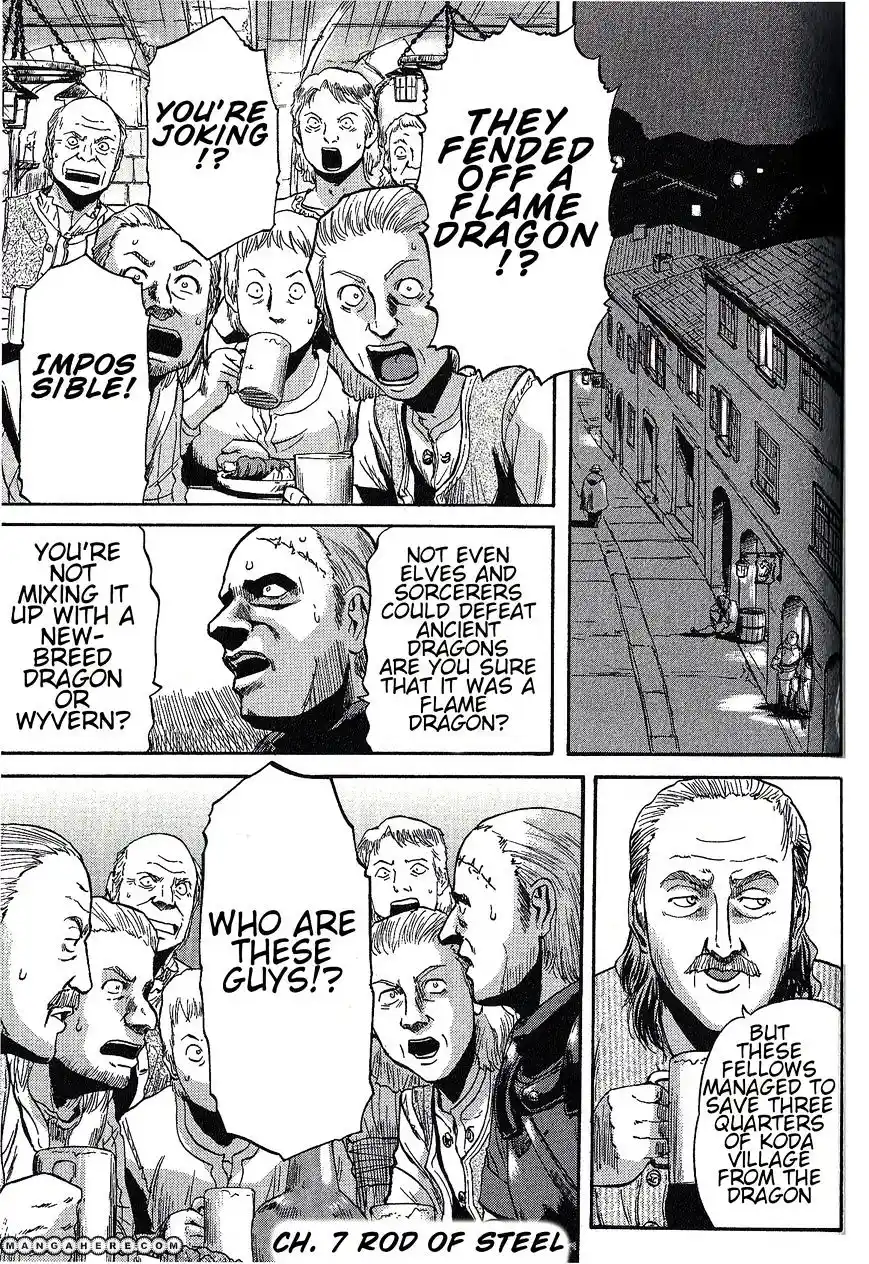 Gate – Jietai Kare no Chi nite, Kaku Tatakeri Chapter 7