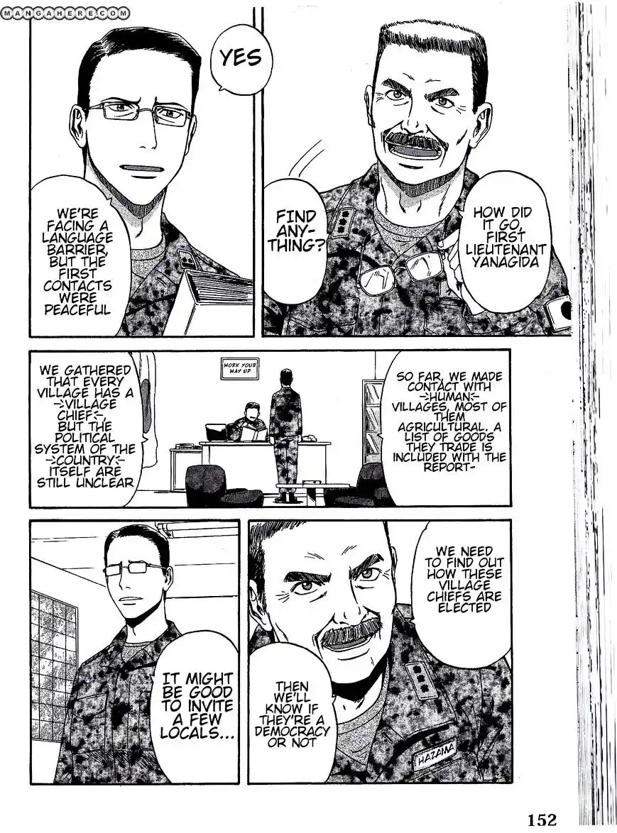 Gate – Jietai Kare no Chi nite, Kaku Tatakeri Chapter 7