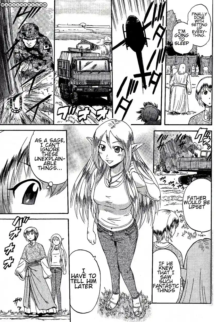 Gate – Jietai Kare no Chi nite, Kaku Tatakeri Chapter 7