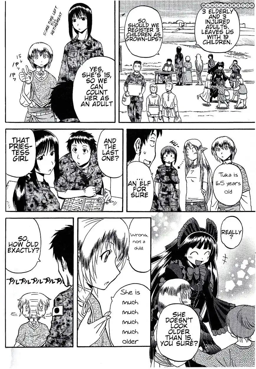 Gate – Jietai Kare no Chi nite, Kaku Tatakeri Chapter 7