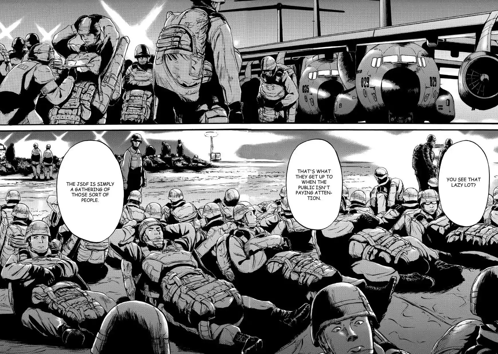 Gate – Jietai Kare no Chi nite, Kaku Tatakeri Chapter 71