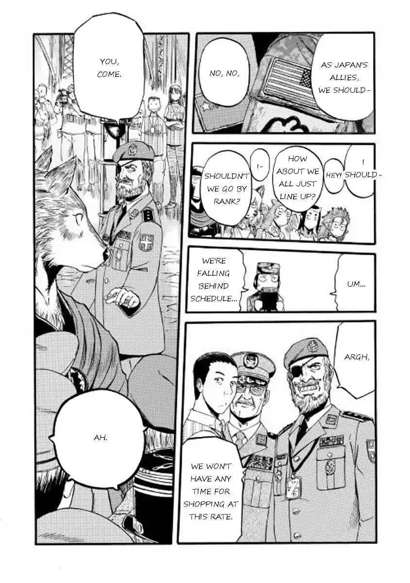 Gate – Jietai Kare no Chi nite, Kaku Tatakeri Chapter 72