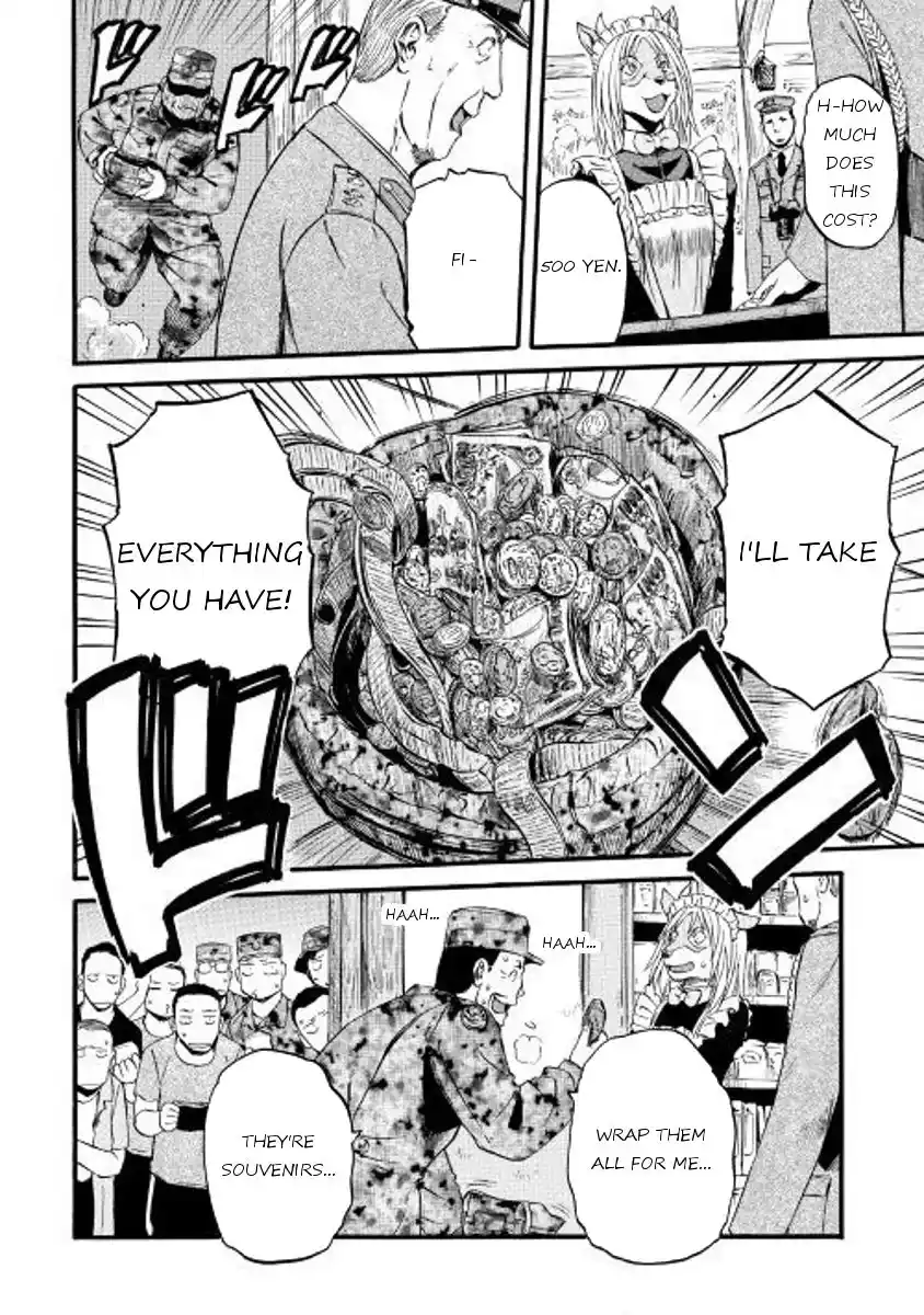 Gate – Jietai Kare no Chi nite, Kaku Tatakeri Chapter 72