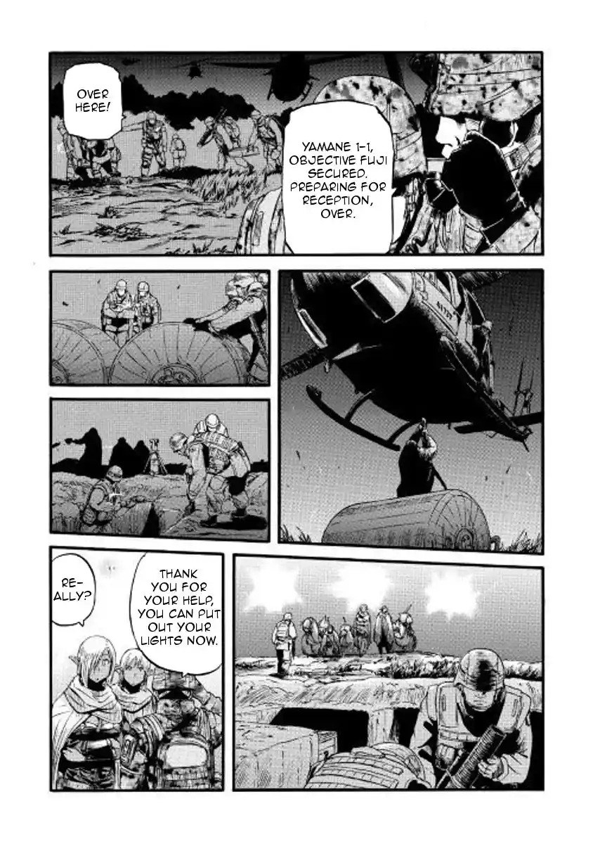 Gate – Jietai Kare no Chi nite, Kaku Tatakeri Chapter 74