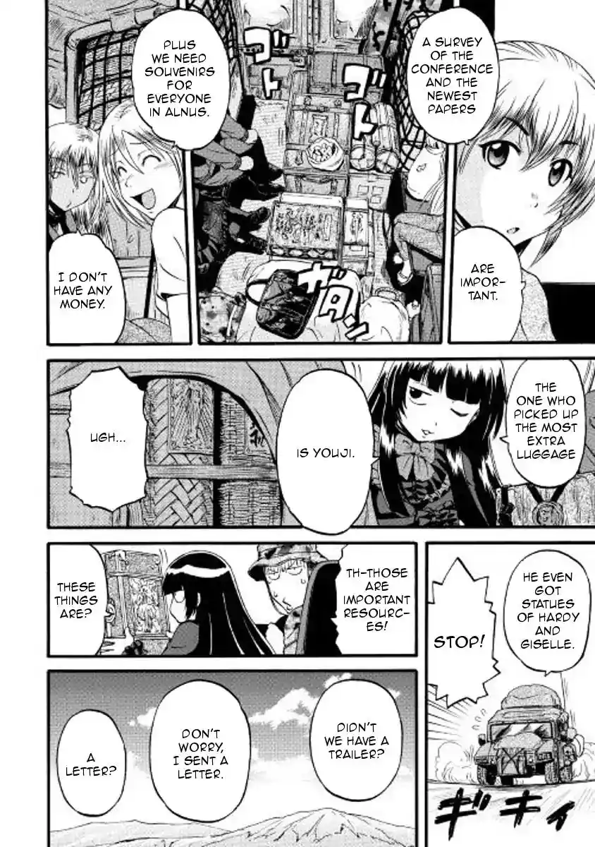 Gate – Jietai Kare no Chi nite, Kaku Tatakeri Chapter 74.5