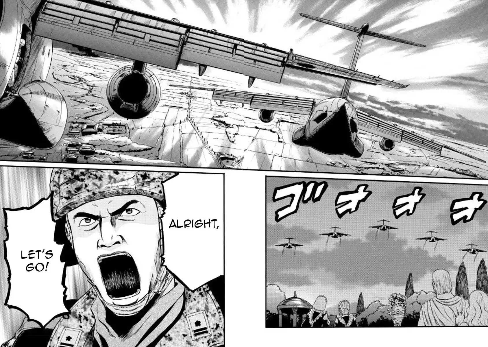 Gate – Jietai Kare no Chi nite, Kaku Tatakeri Chapter 76