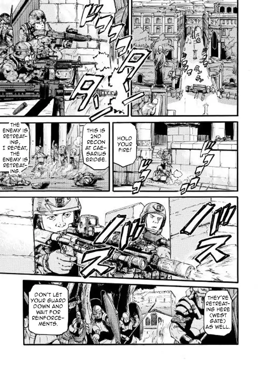 Gate – Jietai Kare no Chi nite, Kaku Tatakeri Chapter 76