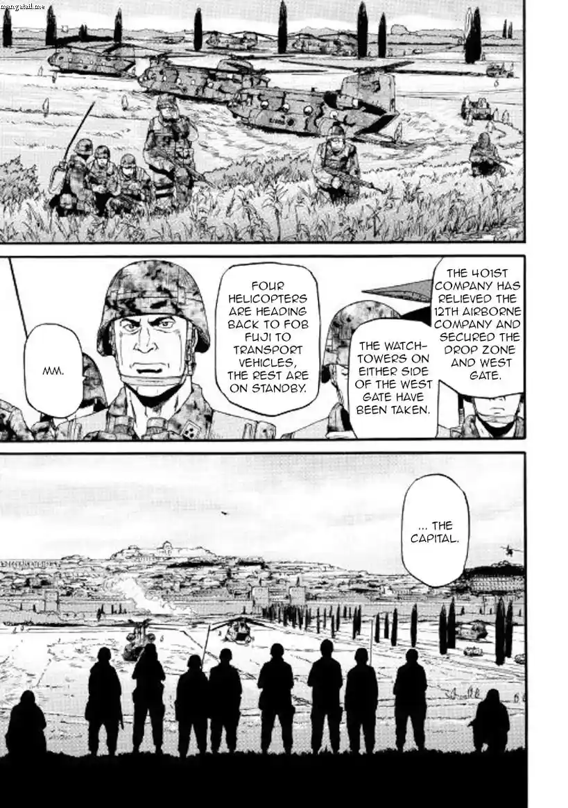 Gate – Jietai Kare no Chi nite, Kaku Tatakeri Chapter 77