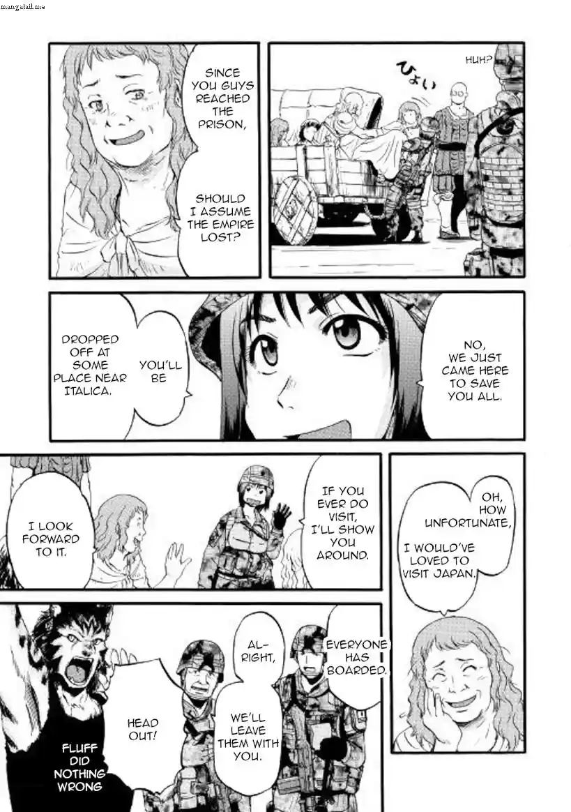 Gate – Jietai Kare no Chi nite, Kaku Tatakeri Chapter 77