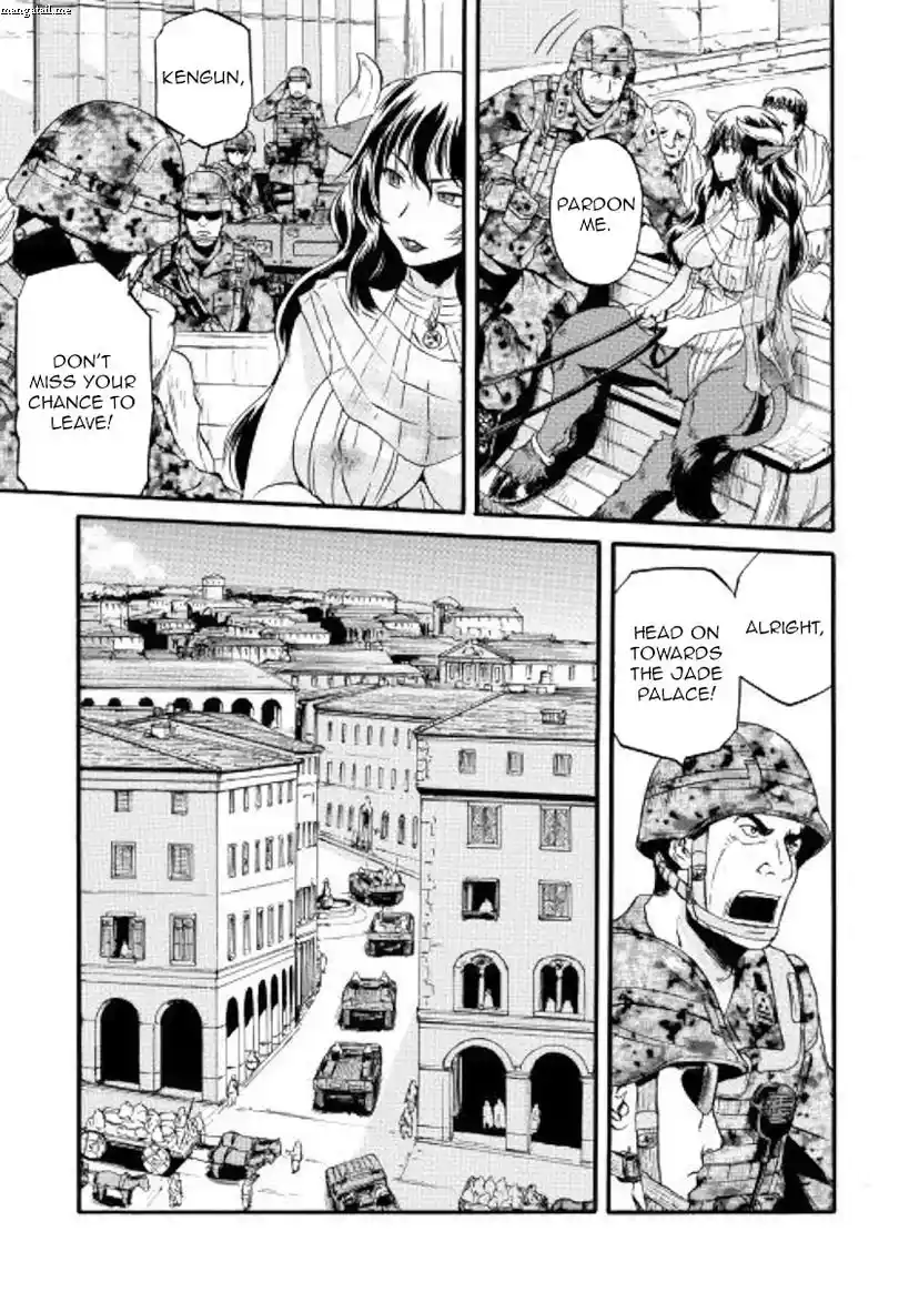 Gate – Jietai Kare no Chi nite, Kaku Tatakeri Chapter 77