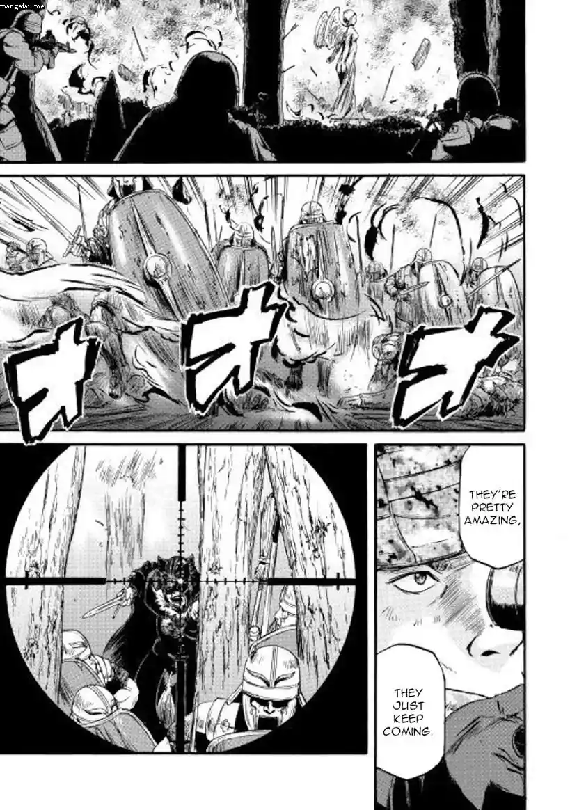 Gate – Jietai Kare no Chi nite, Kaku Tatakeri Chapter 77