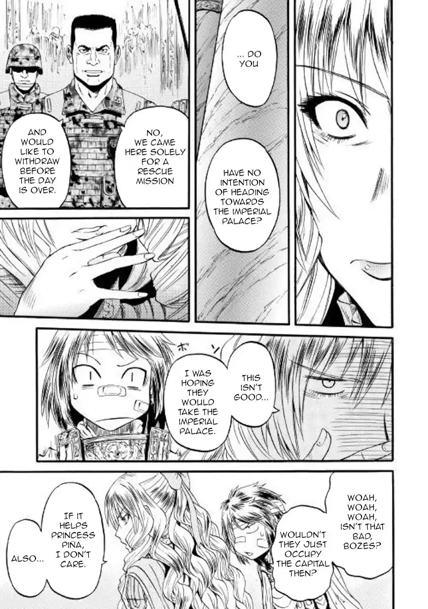 Gate – Jietai Kare no Chi nite, Kaku Tatakeri Chapter 78