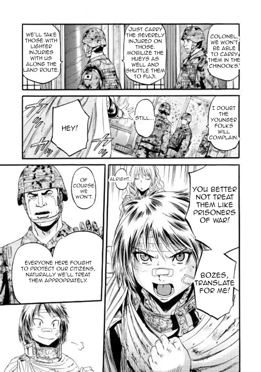 Gate – Jietai Kare no Chi nite, Kaku Tatakeri Chapter 78