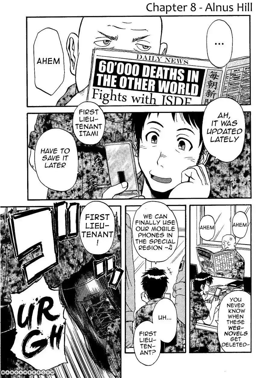 Gate – Jietai Kare no Chi nite, Kaku Tatakeri Chapter 8